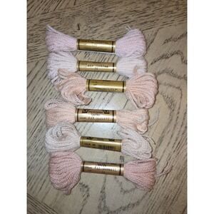 Paternayan Yarn Persian 100% Virgin Wool Yarn Lot New Needlepoint Pinks NOS